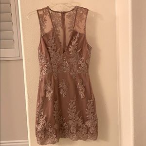 Mauve Cocktail Dress